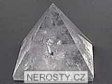 rock crystal, pyramid