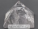 rock crystal, pyramid