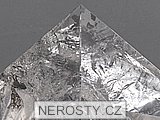 rock crystal, pyramid