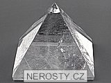 rock crystal, pyramid