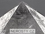 rock crystal, pyramid