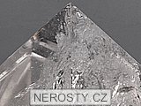 rock crystal, pyramid