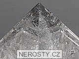 rock crystal, pyramid