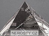 rock crystal, pyramid