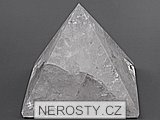 rock crystal, pyramid