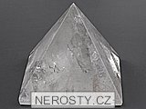 rock crystal, pyramid