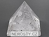 rock crystal, pyramid