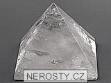 rock crystal, pyramid