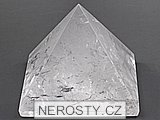 rock crystal, pyramid