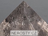 smoky quartz, pyramid